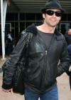 Hugh Jackman arriving in Australia via Sydney International Airport (Apr. 7th 2009)