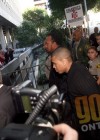 Chris Brown arrives at LA court for his arraignment (Apr. 6th 2009)