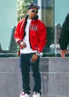Chris Brown leaving Sofitel hotel in LA (Apr. 16th 2009)