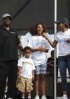 Holly Robinson Peete and her family at the 2009 Autism Speaks Walk Now of Autism event