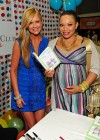 Nancy O’Dell & Tisha Campbell at a signing of Nancy’s new book “Full of Life” at the Baby & Tween Celebration trade show