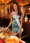 Crystal Stewart // Miss USA 2009 dinner at Bucco  di Beppo in Las Vegas