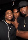 Consequence, Q-Tip and Diddy // Q-Tip’s 39th birthday party in NY
