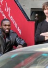 50 Cent aka Curtis Jackson & Chase Crawford on the set of Twelve in NYC (Apr. 27th 2009)