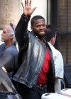 50 Cent aka Curtis Jackson on the set of Twelve in NYC (Apr. 27th 2009)