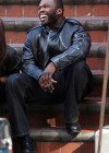 50 Cent aka Curtis Jackson on the set of Twelve in NYC (Apr. 27th 2009)