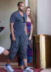 Donald Faison & Cacee Cobb at The Grove in LA (May 8th 2009)