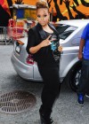 Chrisette Michele on her way to David Letterman (May 12th 2009)