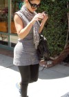 Kim Kardashian leaving Beverly Hills Nail Design (May 6th 2009)