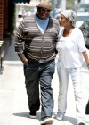 Cedric the Entertainer & Quween at a Beverly Hills Beauty Salon (May 27th 2009)
