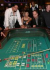 Kim Kardashian with Penn & Teller // Dash Miami Store Opening Afterparty at Clevelander Hotel