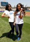 Vanessa & Angela Simmons // LA Dodgers Game