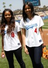 Angela & Vanessa Simmons // LA Dodgers Game