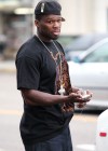 50 Cent on the set of HBO’s Entourage in Los Angeles (June 12th 2009)