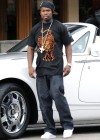 50 Cent on the set of HBO’s Entourage in Los Angeles (June 12th 2009)