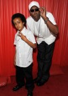 Arsenio Hall and his son Arsenio Jr. // 2009 BET Awards (Backstage)