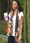 Vanessa Simmons filming scenes for Daddy’s Girls (June 3rd 2009)
