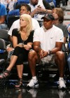 Tiger Woods & his wife Elin at Game 4 of the 2009 NBA Finals in Orlando (June 11th 2009)