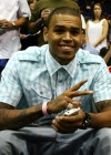 Chris Brown at Game 4 of the 2009 NBA Finals in Orlando (June 11th 2009)