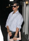 Rihanna leaving Scalinatella Restaurant (June 17th 2009)
