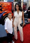 Nia Long & her son Massai // Transformers 2: Revenge of the Fallen premiere in Hollywood