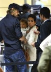 Halle Berry, Gabriel Aubry & their daughter Nahla at LAX Airport (July 1st 2009)