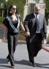 Mike Tyson & Lakiha Spicer leaving lunch at Cafe Med in Los Angeles (July 7th 2009)