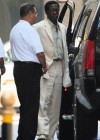 Wesley Snipes at the Beverly Wilshire Hotel in Los Angeles after Michael Jackson’s public memorial (July 7th 2009)
