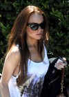 Lindsay Lohan sighting in Los Angeles, California (July 13th 2009)