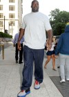 Shaquille O’Neal arriving at his Midtown Manhattan Hotel in NYC (June 29th 2009)