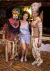 Keyshia Cole backstage at “The Lion King” on Broadway in NYC (July 12th 2009)