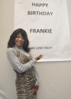 Frankie at her birthday party at Traxx in Atlanta