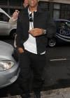 Jay-Z arriving at the Radio 1 Studios in Lonon, England (July 21st 2009)