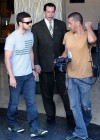 Justin Timberlake facing off with a photographer outside a Beverly Hills hotel (July 14th 2009)
