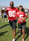 Jerry Rice and Kelly Rowland // Madden NFL ’10 Pro-Am Celebrity Football Tournament