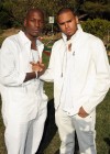 Tyrese & Chris Brown // Diddy & Ashton Kutcher’s White Party