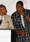 Kevin Liles and Jay-Z // “Answer the Call” charity concert press conference in NYC