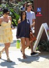 Kourtney Kardashian with mom Kris Jenner and boyfriend Scott Disick in Malibu (August 2nd 2009)