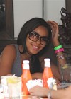 Angela Simmons at Joans in Los Angeles (August 4th 2009)