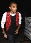 Chris Brown arrives at Guys and Dolls nightclub in Los Angeles (August 11th 2009)