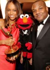 Tyra Banks and Kevin Clash (voice of Elmo) // 2009 Daytime Emmy Awards