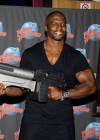Terry Crews visits Planet Hollywood in New York City (August 11th 2009)