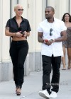 Amber Rose and Kanye West in Soho, NYC (August 19th 2009)