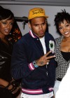 Keri Hilson, Chris Brown and Monica on the set of of Keri Hilson’s “Slow Dance” Music Video in Los Angeles (August 19th 2009)