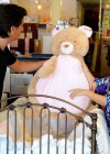 Kourtney Kardashian and Scott Disick baby shopping at the Juvenile Shop in California (August 20th 2009)