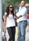 Melanie Brown and her husband Stephen Belafonte shopping in Soho, New York City (August 20th 2009)