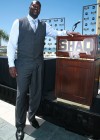 Shaquille O’Neal at a press conference for his new ABC reality show “Shaq Vs.”