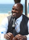 Shaquille O’Neal at a press conference for his new ABC reality show “Shaq Vs.”