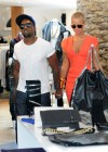 Kanye West and Amber Rose shopping at Intermix in LA (September 3rd 2009)
