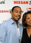 Ludacris and his mom Roberta Shields // Stars for Cars Luda Day Car Giveaway in Atlanta